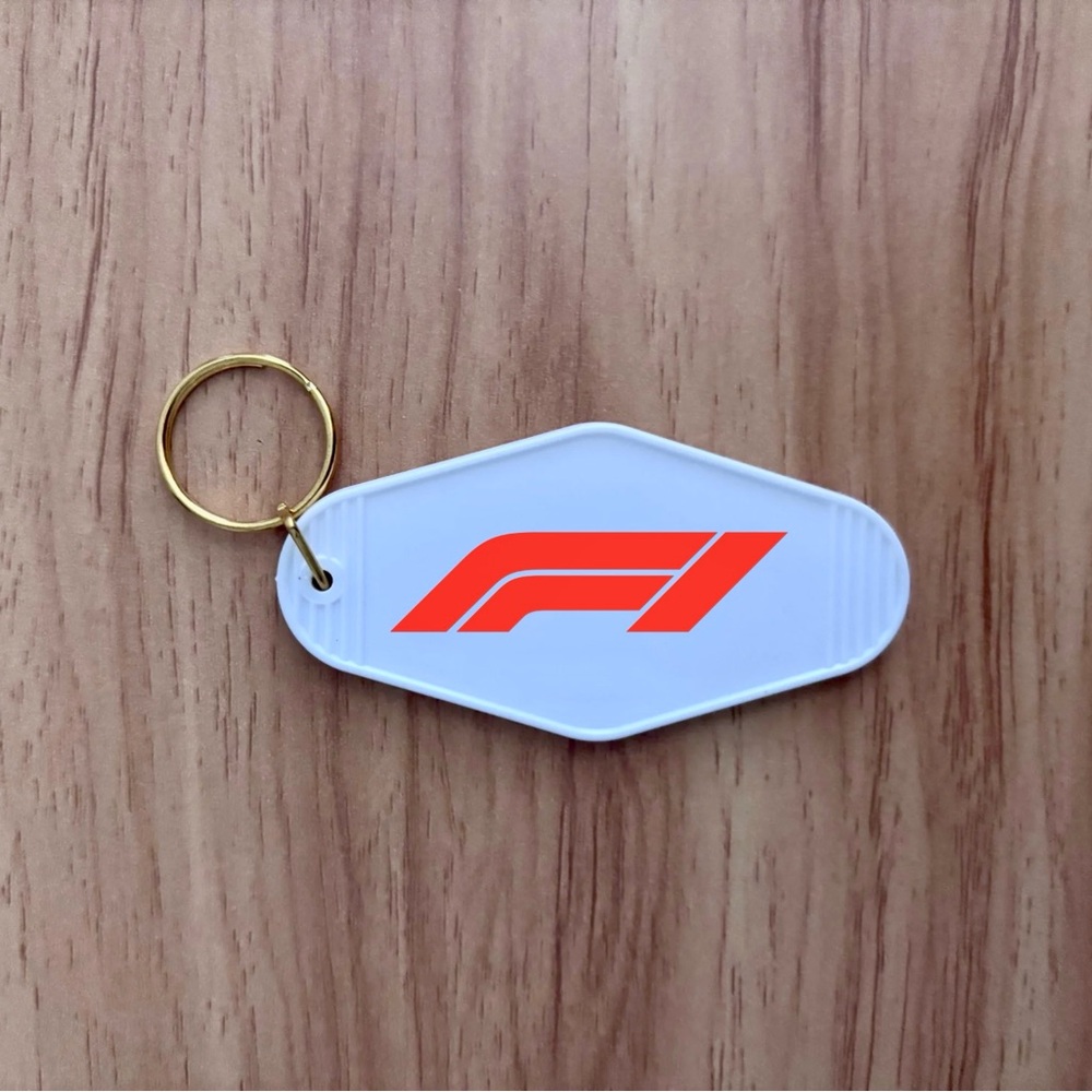 F1 Customizable Track Keychain